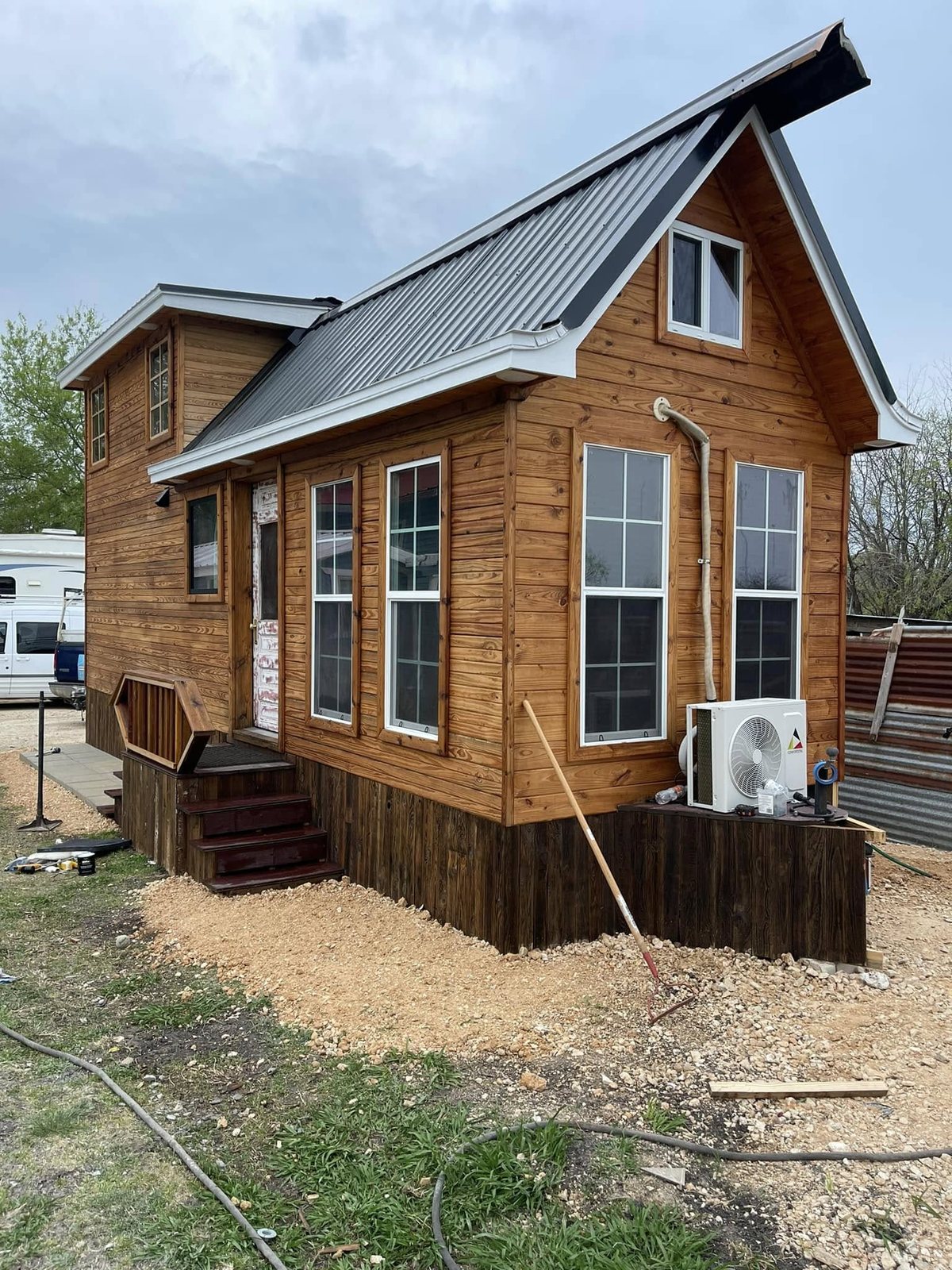 Cabaña tiny home terminada en venta